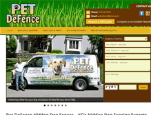 Tablet Screenshot of petdefence.com